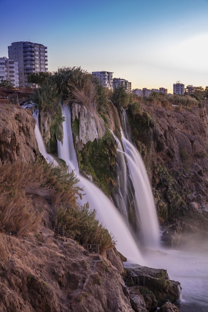 Waterfall Duden at Antalya Turkey